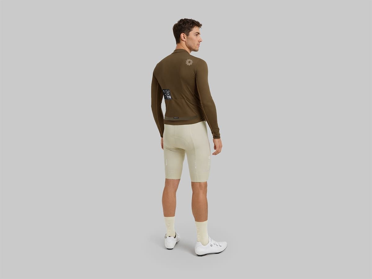a Line Men' Altitude LS Jersey / Dark Brown