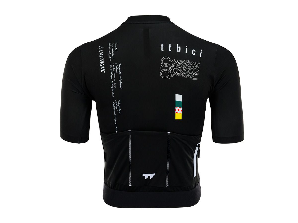 ttbici x TDFSG Men's Jersey 男款TDFSG聯名車衣 / 黑色