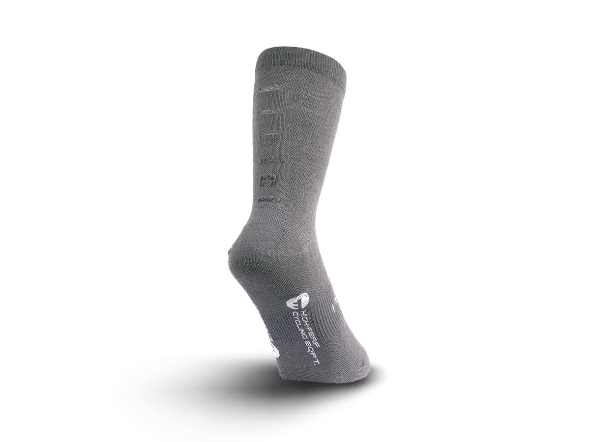 Tech Merino Socks 美麗諾羊毛車襪 / 炭灰