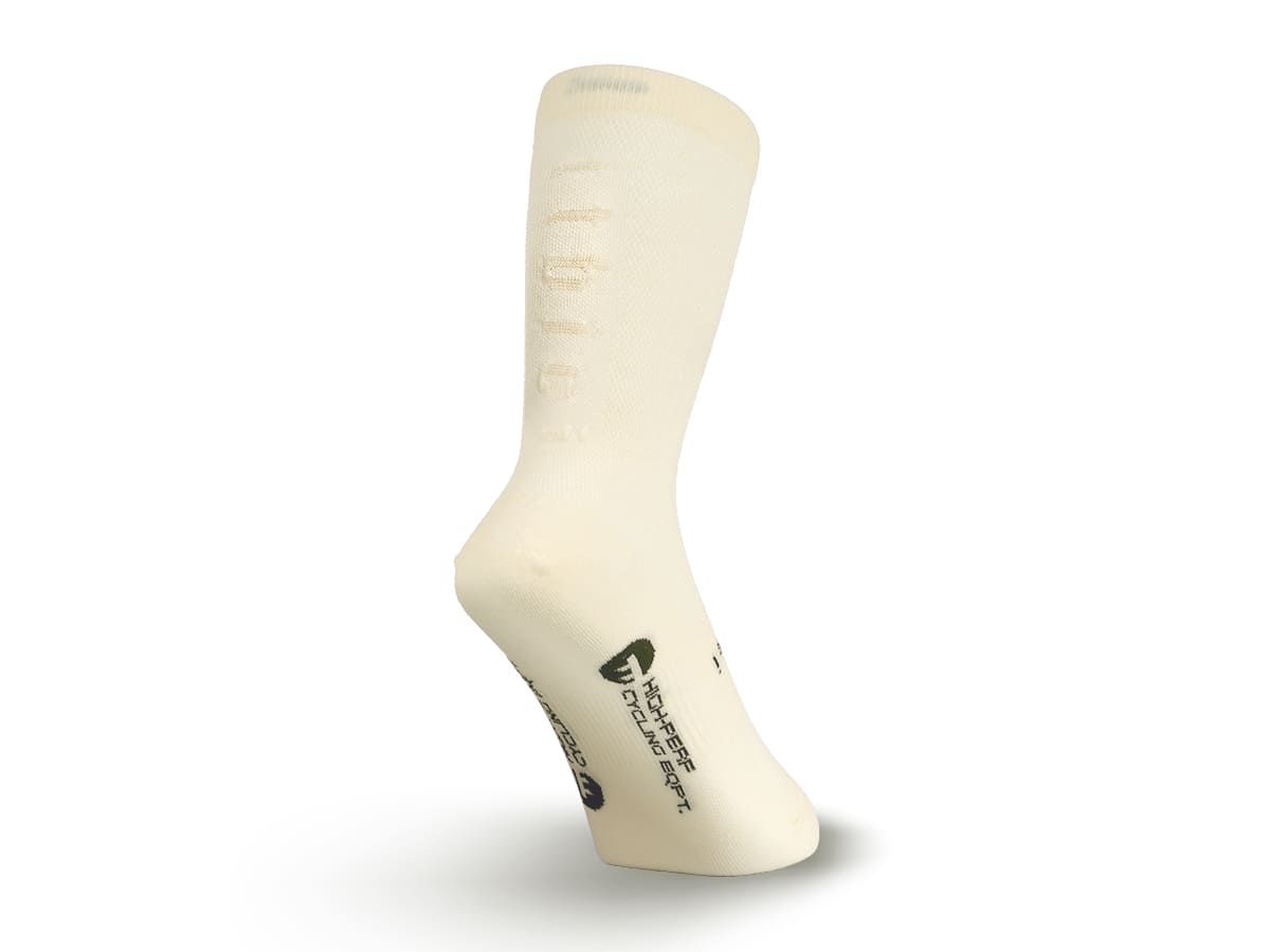 Tech Merino Socks 美麗諾羊毛車襪 / 米白