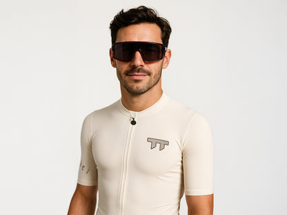 E-1 Cycling Sunglasses 騎行運動眼鏡 / 霧棕色+灰鏡片 (CAT3)