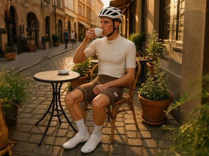 E Line Men' Classic Bib Shorts / Dark Brown