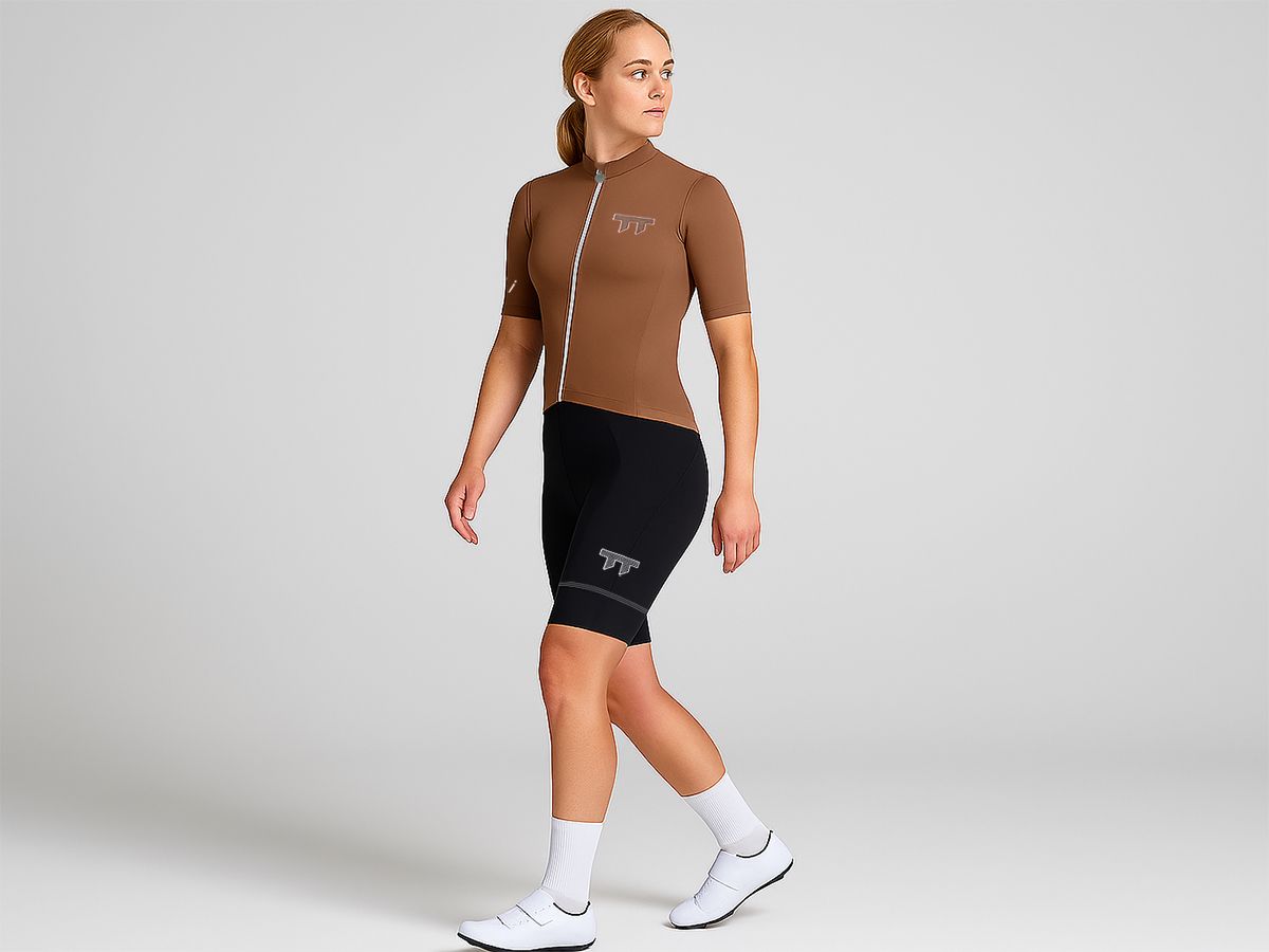 e Line Women's Classic Jersey 女款經典車衣 / 棕色