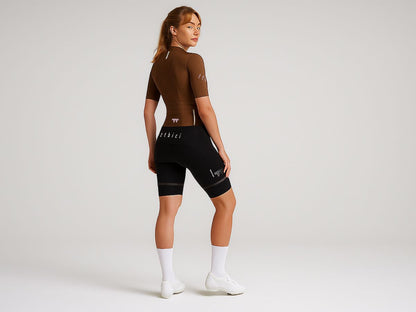 e Line Women's Classic Jersey 女款經典車衣 / 棕色
