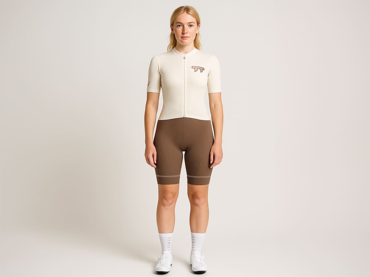 E Line Women' Classic Bib Shorts / Dark Brown