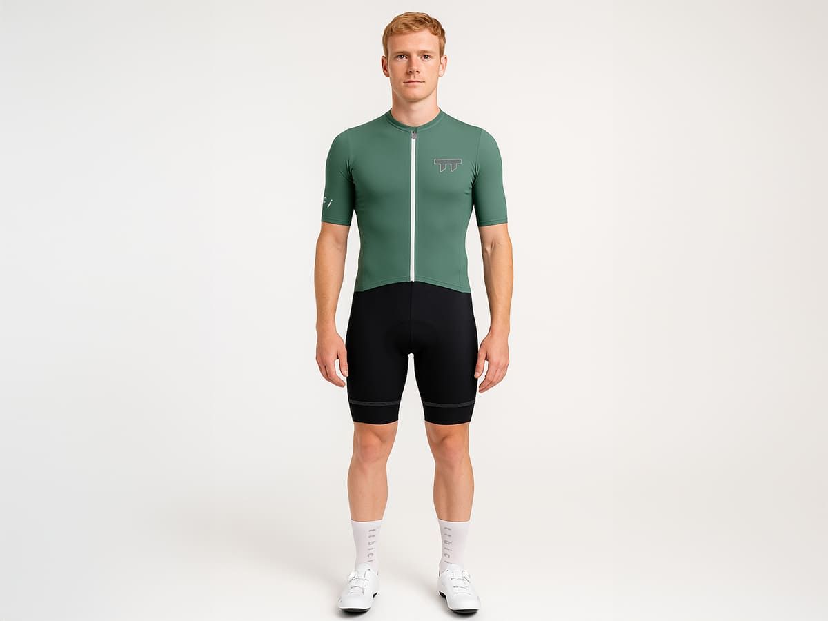 e Line Men's Classic Jersey 男款經典車衣 / 松綠色