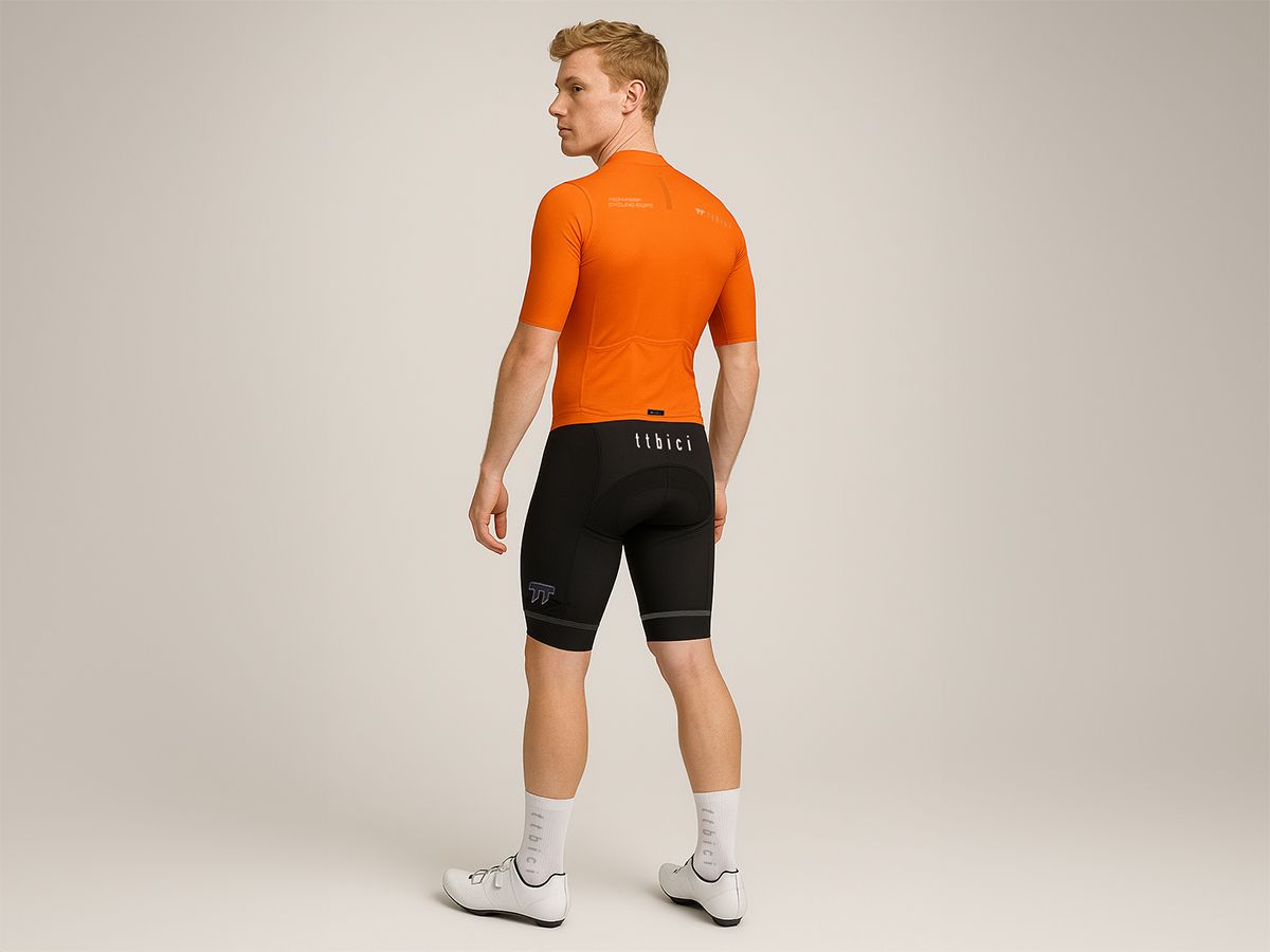 A Line Men's Lightweight Jersey 男款輕量車衣 / 切達橘