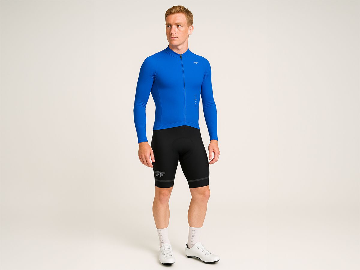 a Line Men' Lightweight LS Jersey / Brilliant Blue