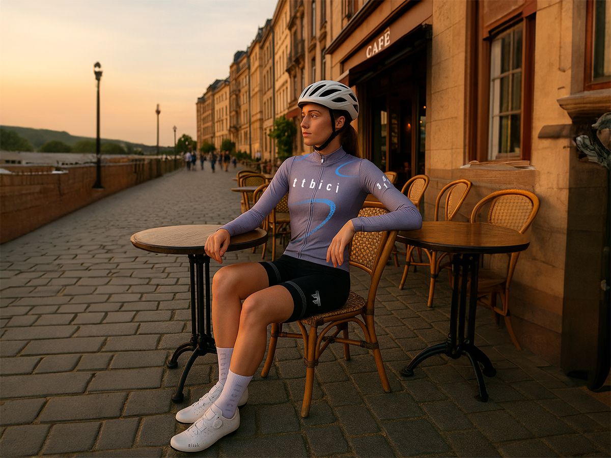 a Line Women' Lightweight LS Team Jersey / Grey