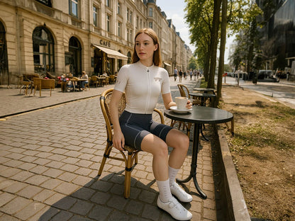 a Line Women's Cargo Bib Shorts 女款輕量口袋車褲 / 炭灰