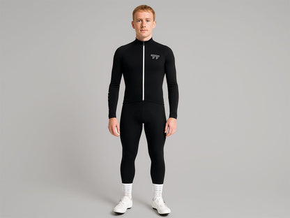 e Line Men' Classic Thermal Ls Jersey / Black