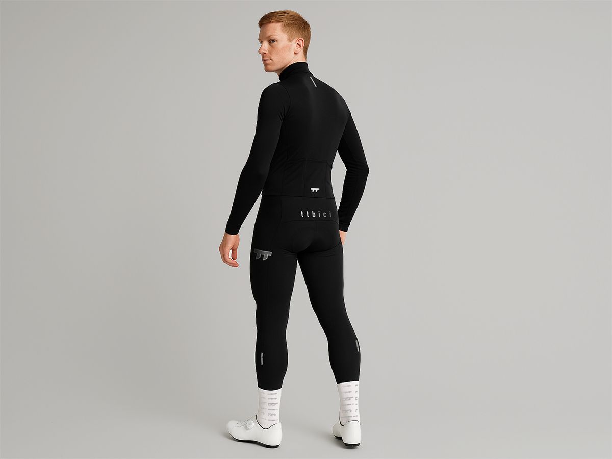 e Line Men' Classic Thermal Ls Jersey / Black