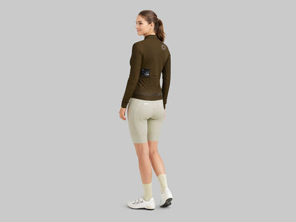 a Line Women's Apex Cargo Bib Shorts 女款口袋車褲 / 米白