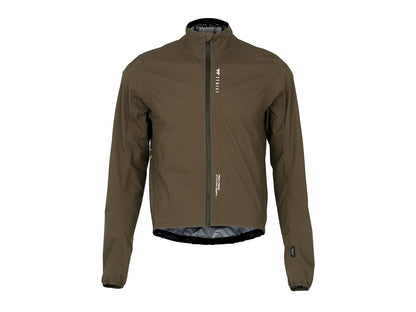 a Line Altitude Rain Jacket Dark Brown