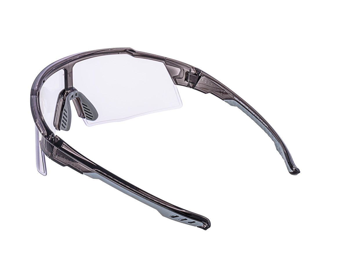 A-2 Performance Sunglasses 競速運動眼鏡 / 透明黑色+變色鏡片 (CAT 0 - 3)