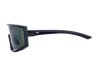 TTBICI E-1 CYCLING SUNGLASSES / สีดำด้าน / เลนส์สีเขียว (CAT3)