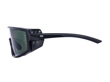 TTBICI E-1 CYCLING SUNGLASSES / สีดำด้าน / เลนส์สีเขียว (CAT3)