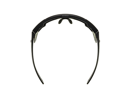 TTBICI E-1 CYCLING SUNGLASSES / สีดำด้าน / เลนส์สีเขียว (CAT3)