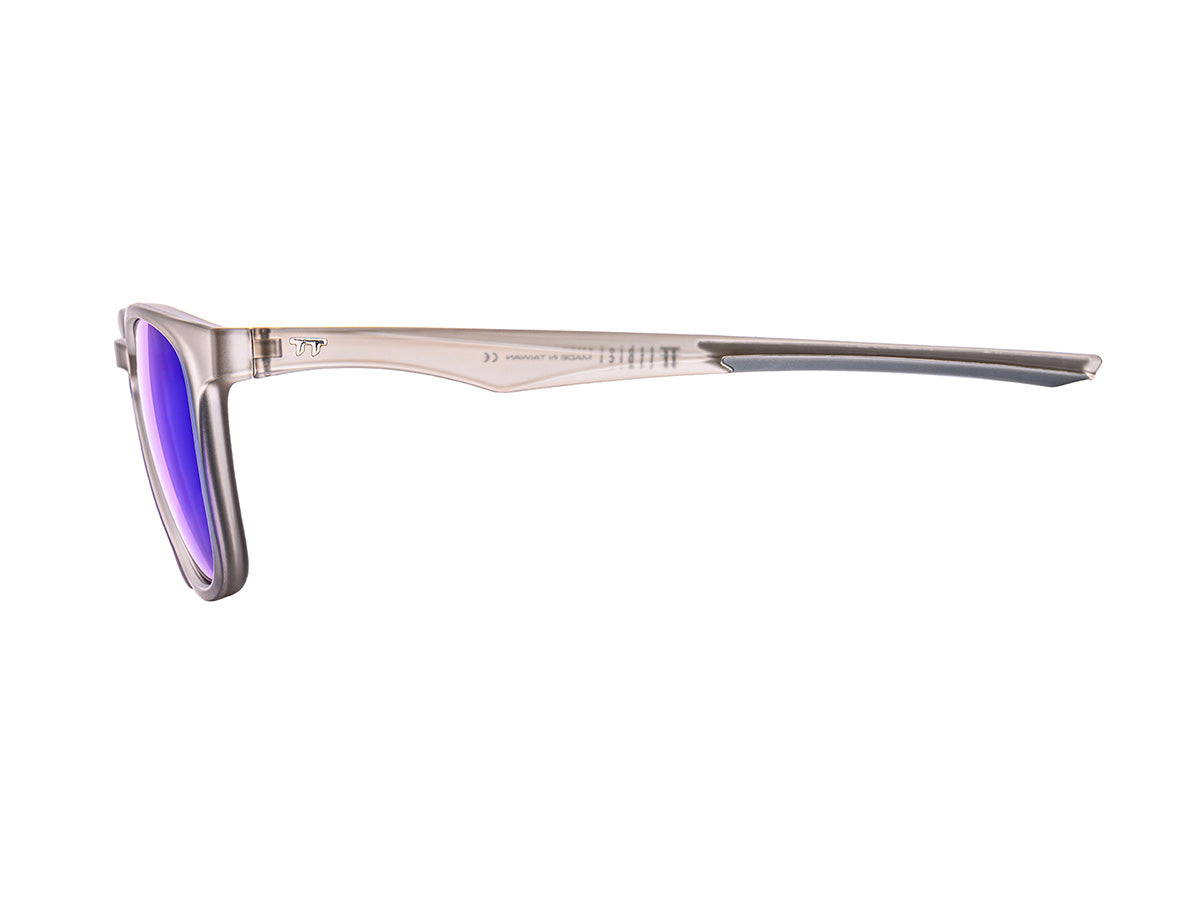 U-1 Active Sunglasses 休閒運動眼鏡 / 霧灰色+鏡面藍鏡片 (CAT3)