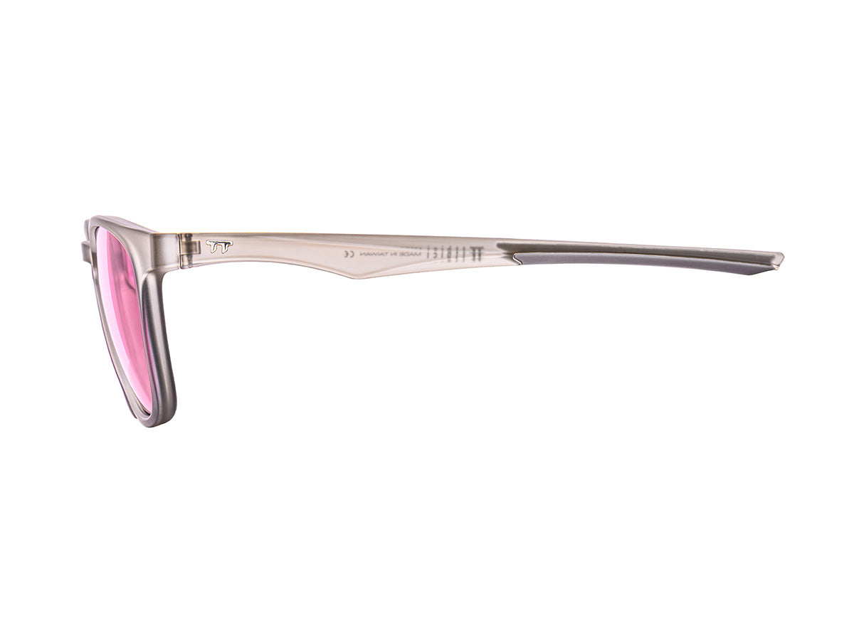 TTBICI U-1 ACTIVE SUNGLASSES /สีเทาด้าน / เลนส์สีชมพู (CAT1)