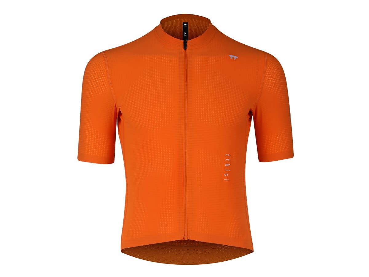 A Line Men's Lightweight Jersey 男款輕量車衣 / 切達橘