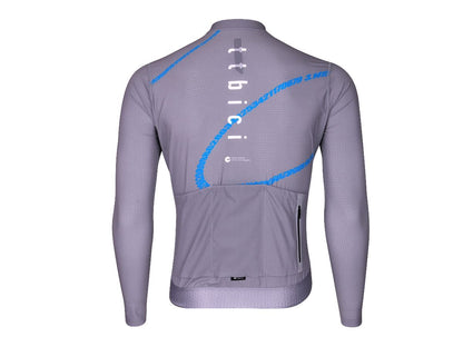 a Line Men's Lightweight LS Team Jersey 男款車隊版輕量長袖車衣 / 灰色