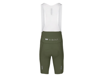 a Line Men's Lightweight Bib Shorts 男款輕量車褲 / 青銅綠