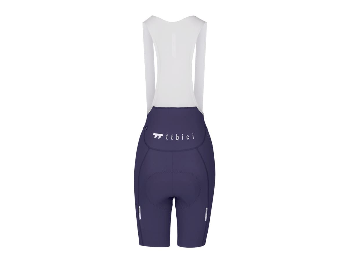 a Line Women' Lightweight Bib Shorts / Eclipse Purple