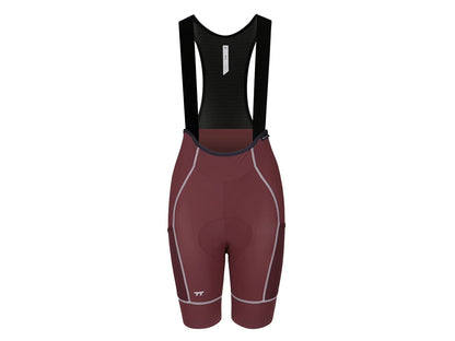 a Line Women's Cargo Bib Shorts 女款輕量口袋車褲 / 巧克力