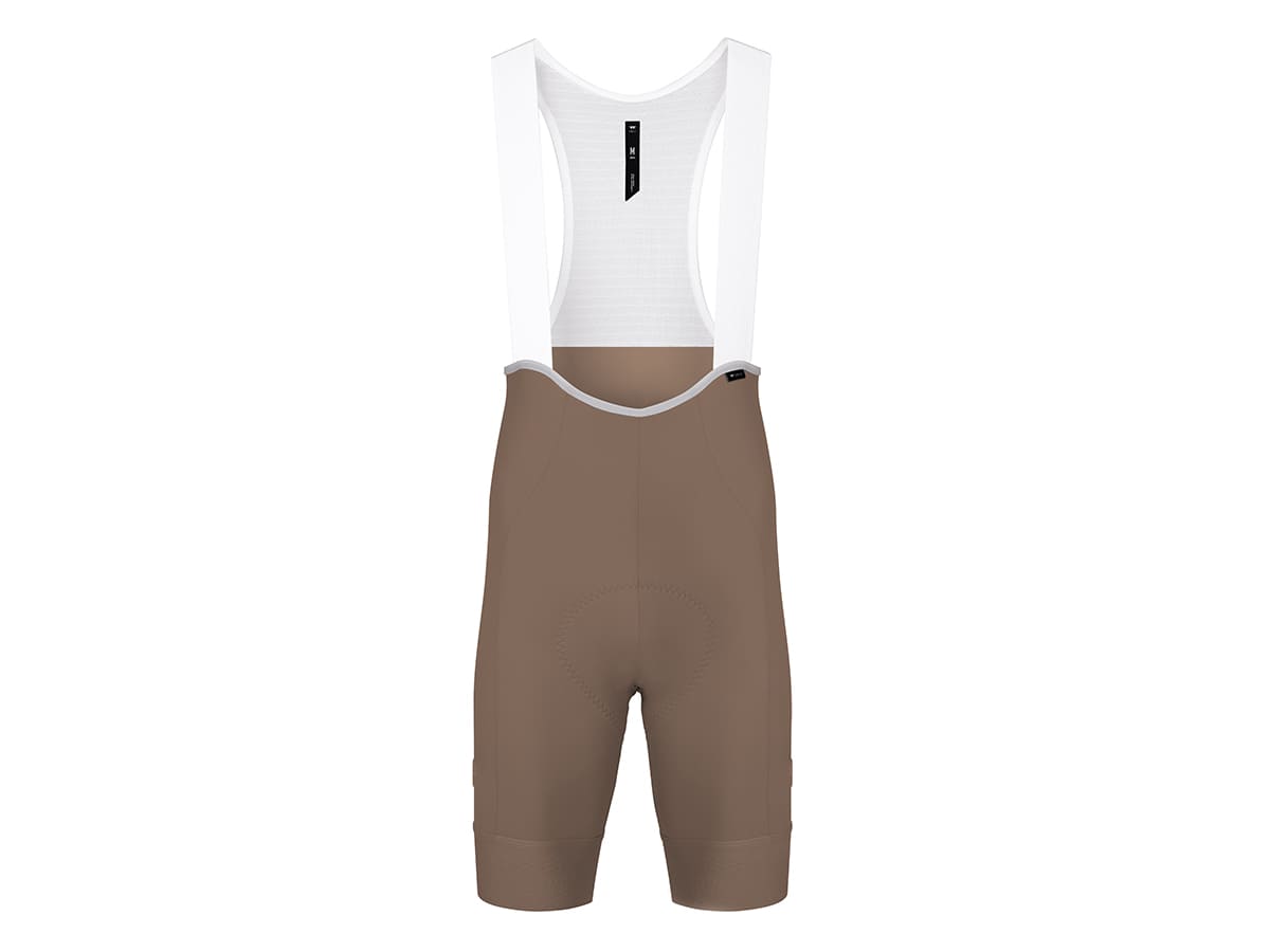 E Line Men' Classic Bib Shorts / Dark Brown