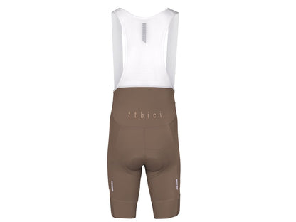 E Line Men' Classic Bib Shorts / Dark Brown