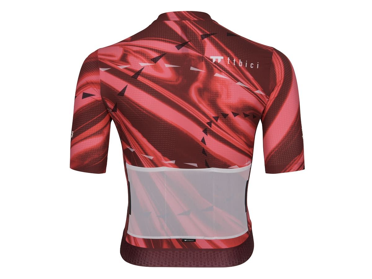 เสื้อจักรยานทีมผ้าน้ำหนักเบาผู้ชาย / สีมายลาร์พิงก์