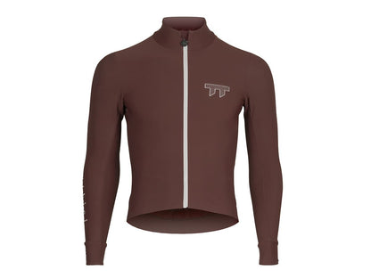 e Line Men's Classic Thermal Ls Jersey 男款經典保暖長袖車衣 / 栗紅色