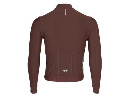 e Line Men's Classic Thermal Ls Jersey 男款經典保暖長袖車衣 / 栗紅色