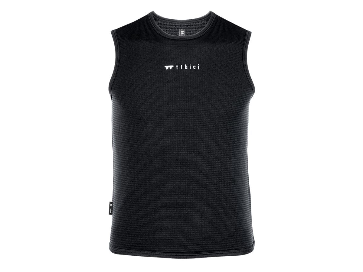 เสื้อซับในปั่นจักรยานผู้ชาย รุ่น Tech Merino / สีดำ