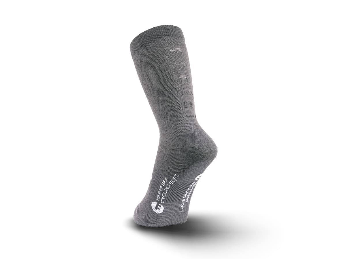 Tech Merino Socks 美麗諾羊毛車襪 / 炭灰
