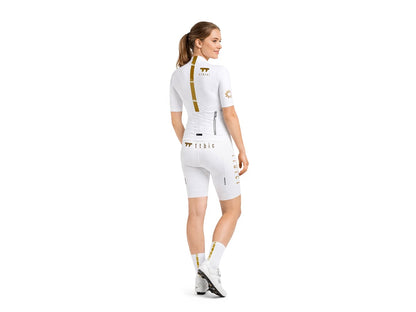 a Line Women' Stay Gold Aero Jersey / White