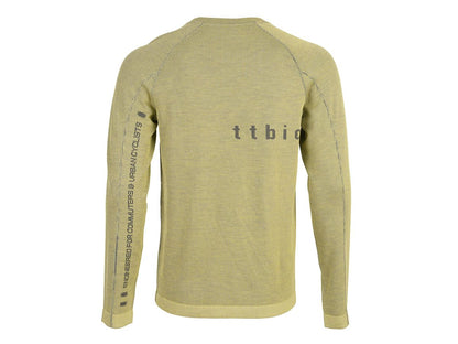 u Line Tech Merino Knit Ls T-Shirt 美麗諾羊毛編織機能長袖T恤 / 電氣黃