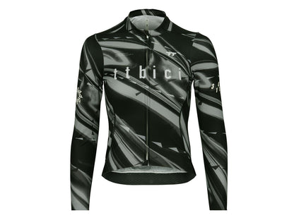เสื้อจักรยานแขนยาวทีมหญิง รุ่น Altitude / สีมายลาร์ซิลเวอร์