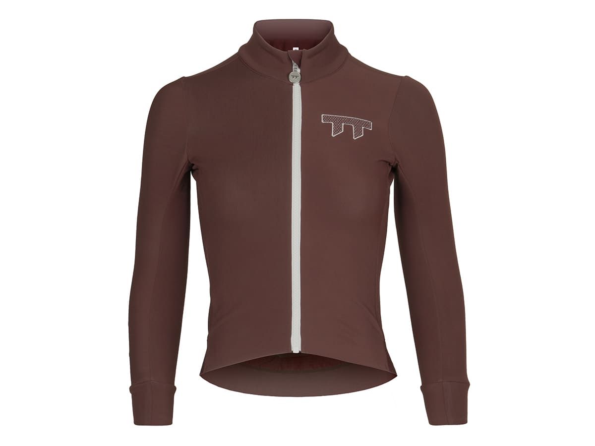 e Line Women's Classic Thermal Ls Jersey 女款經典保暖長袖車衣 / 栗紅色