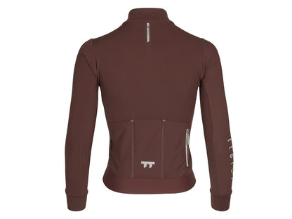 e Line Women's Classic Thermal Ls Jersey 女款經典保暖長袖車衣 / 栗紅色