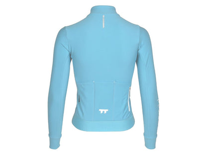e Line Women's Classic Thermal Ls Jersey 女款經典保暖長袖車衣 / 馬卡龍藍
