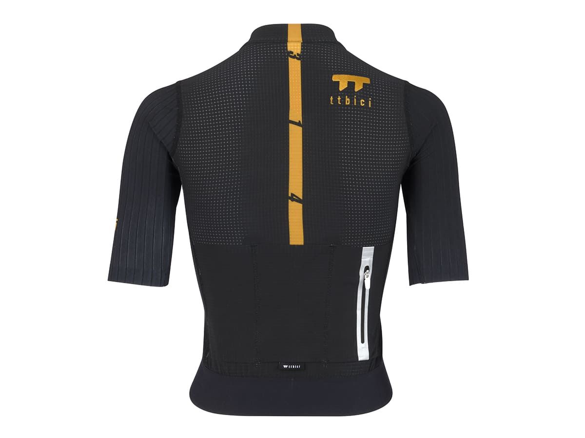 a Line Women' Stay Gold Aero Jersey / Black