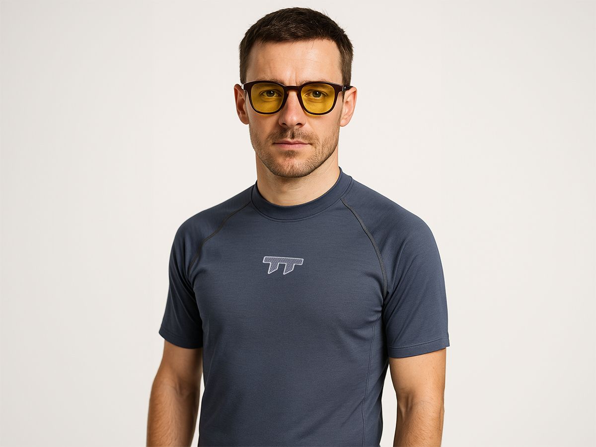 U-1 Active Sunglasses 休閒運動眼鏡 / 霧黑色+黃鏡片 (CAT0)