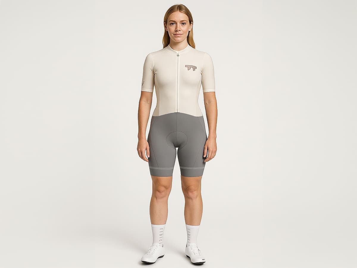 e Line Women's Classic Bib Shorts / Grey