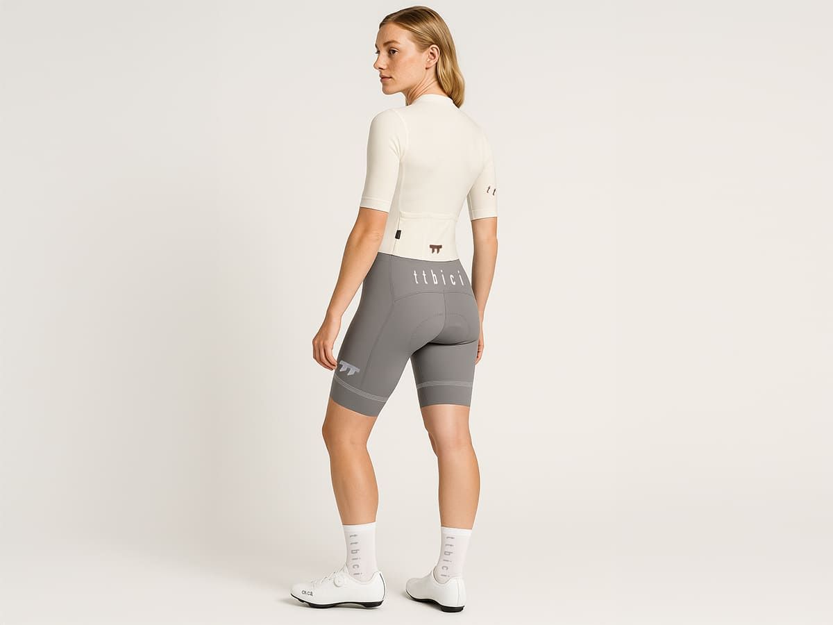 e Line Women's Classic Bib Shorts / Grey