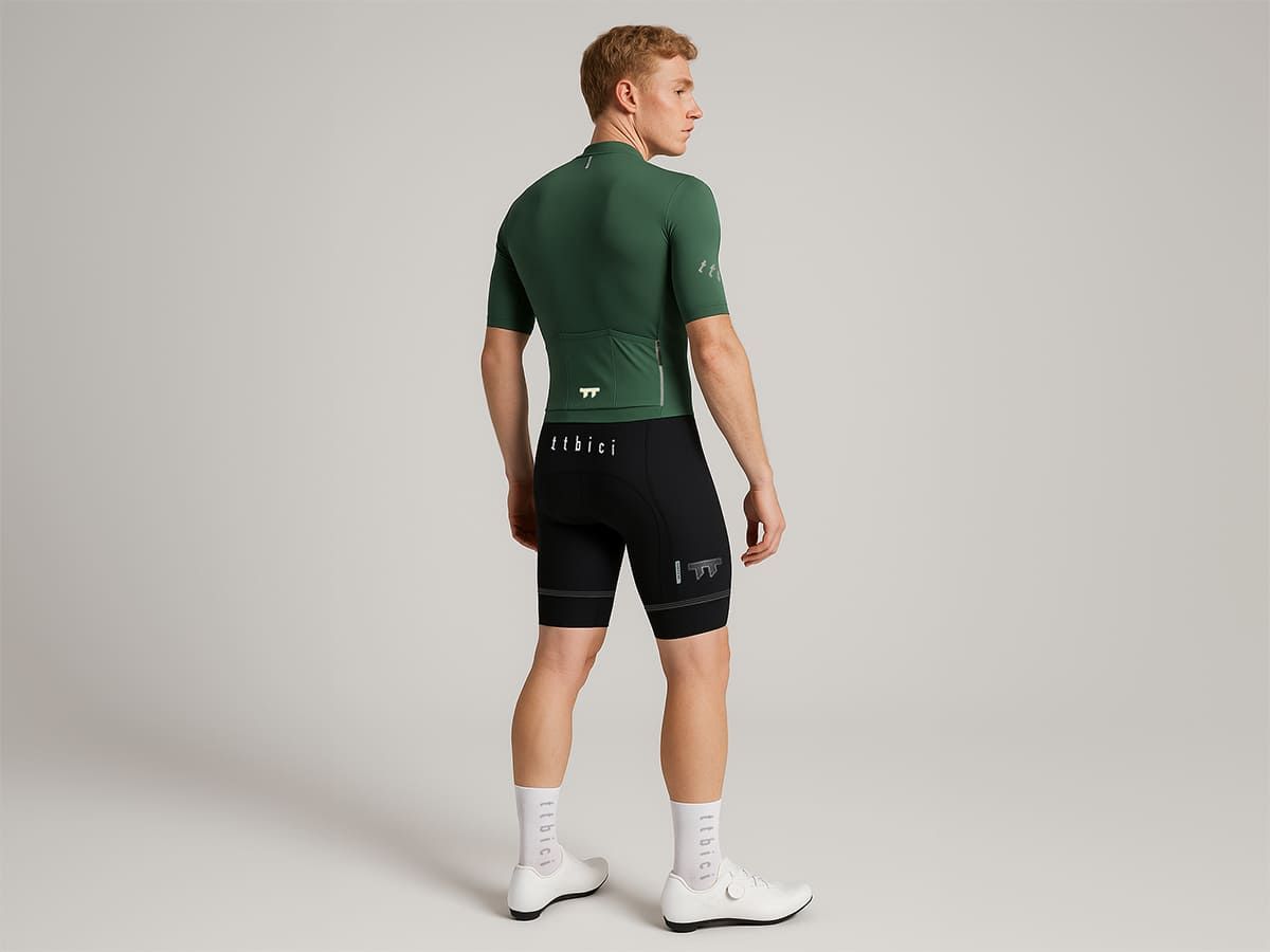 e Line Men's Classic Jersey / Pine Green