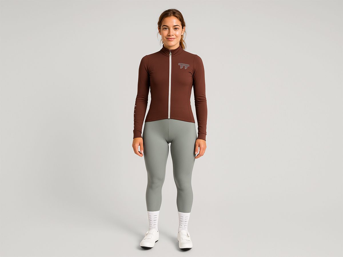 e Line Women's Classic Thermal Tight 女款經典保暖長車褲 / 岩灰
