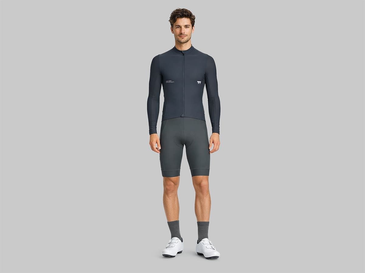 เสื้อจักรยานแขนยาวผู้ชาย รุ่น Altitude / สีคราวน์บลู