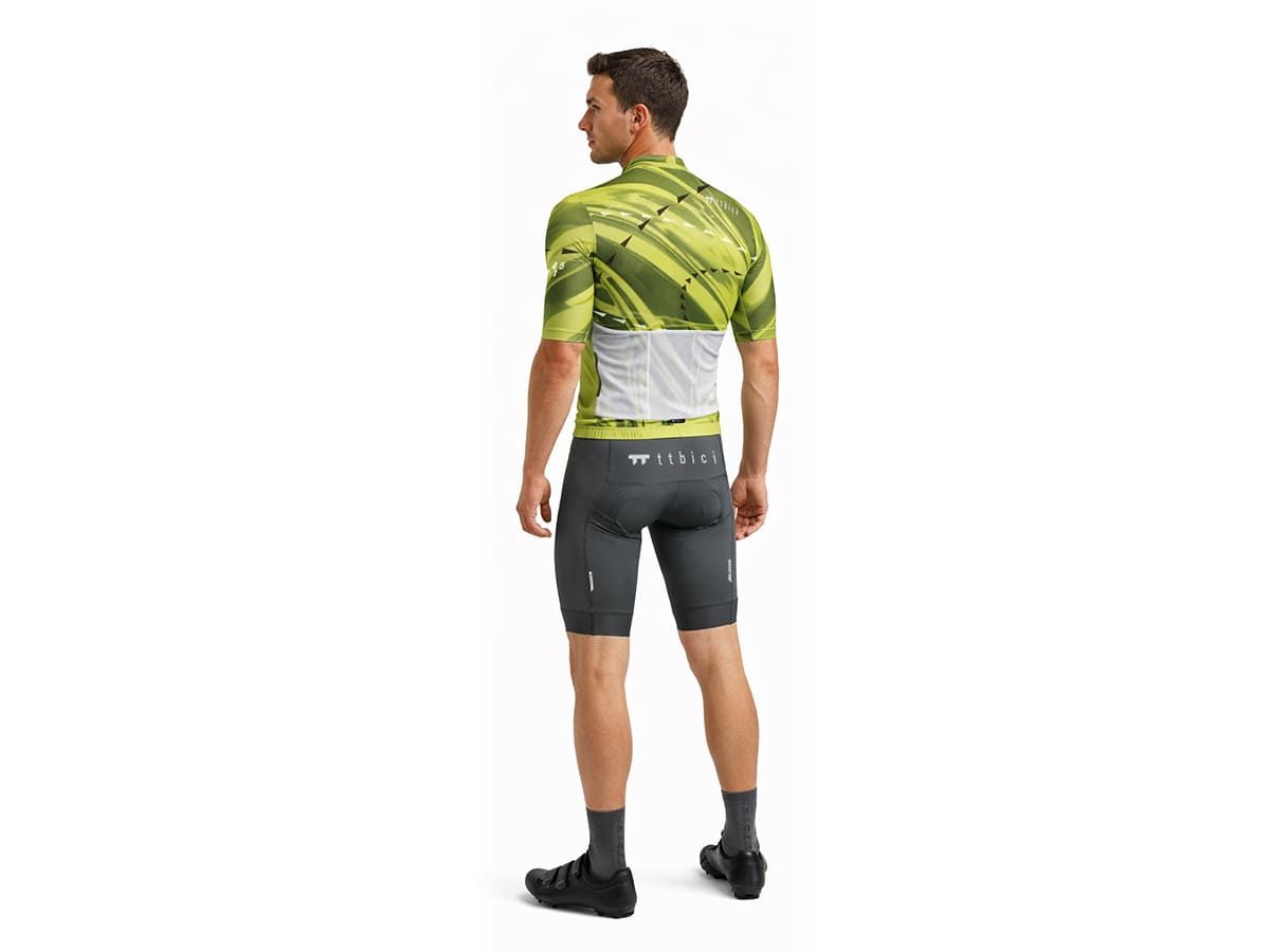 เสื้อจักรยานทีมผ้าน้ำหนักเบาผู้ชาย / สีมายลาร์โกลด์